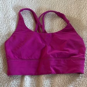lululemon athletica Magenta Sports Bra